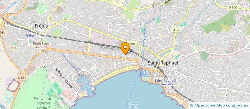 localisation de l'entreprise MADAME ALEXIA SCIARAFFA à FREJUS