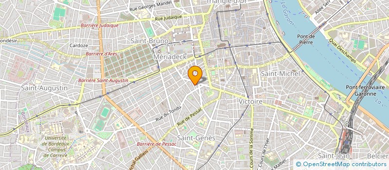 localisation de l'entreprise MADAME ALEXIA SCRIMALI  BORDEAUX