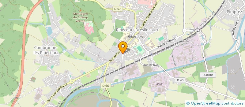 localisation de l'entreprise MADAME ALEXIA SIKORSKI  RIBECOURT-DRESLINCOURT