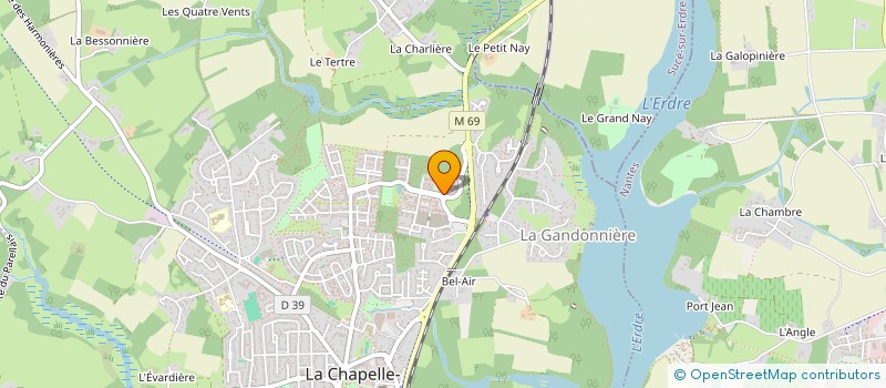 localisation de l'entreprise MADAME ALEXIA SINNAEVE à LA CHAPELLE-SUR-ERDRE