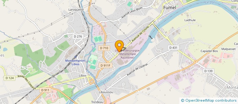 localisation de l'entreprise MADAME ALEXIA SOLERY  FUMEL