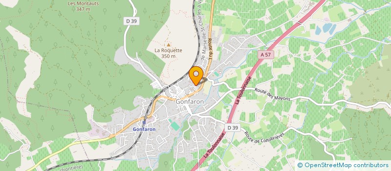 localisation de l'entreprise MADAME ALEXIA SOLLEILHAC  GONFARON