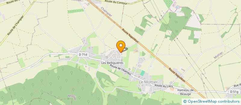 localisation de l'entreprise MADAME ALEXIA SOUDAN  SAINT-MARTIN-DU-FOUILLOUX