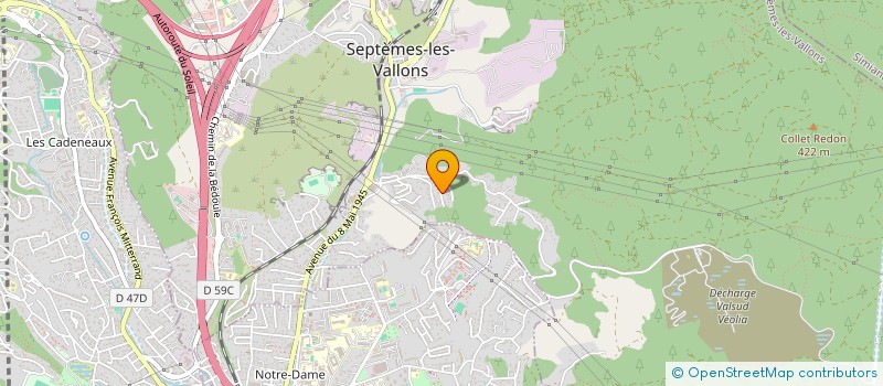 localisation de l'entreprise MADAME ALEXIA SOULIER à SEPTEMES-LES-VALLONS