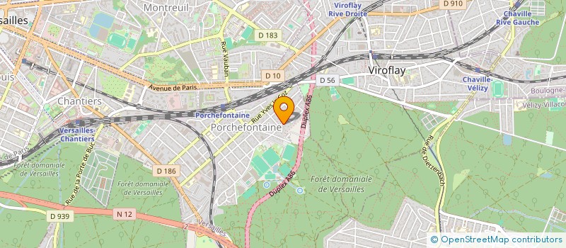 localisation de l'entreprise MADAME ALEXIA SPITERI à VERSAILLES