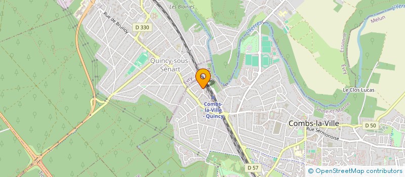 localisation de l'entreprise MADAME ALEXIA STEEVART  COMBS-LA-VILLE