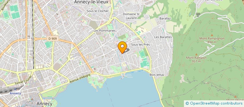 localisation de l'entreprise MADAME ALEXIA STELLITANO  ANNECY