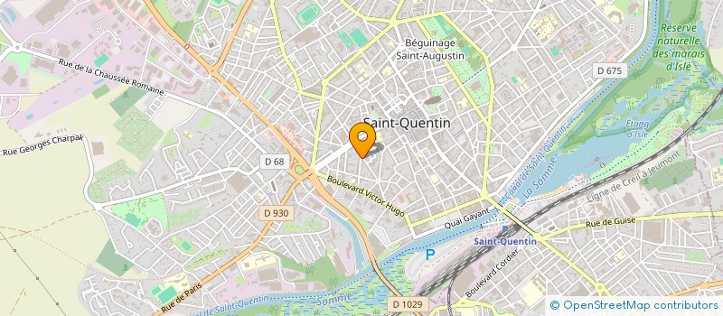 localisation de l'entreprise MADAME ALEXIA STOLL à SAINT-QUENTIN
