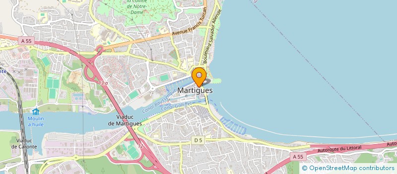 localisation de l'entreprise MADAME ALEXIA STROZZI à MARTIGUES