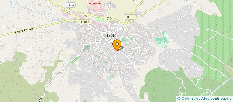 localisation de l'entreprise MADAME ALEXIA SYLVESTRE à TRETS
