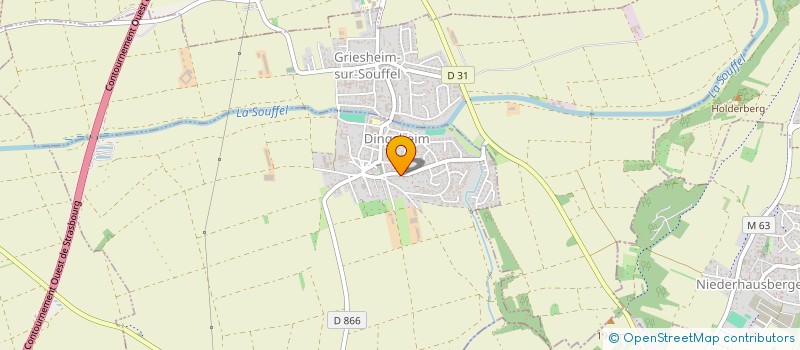 localisation de l'entreprise MADAME ALEXIA SZKARADEK  DINGSHEIM