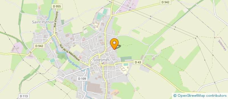 localisation de l'entreprise MADAME ALEXIA TAISNE à SOLESMES