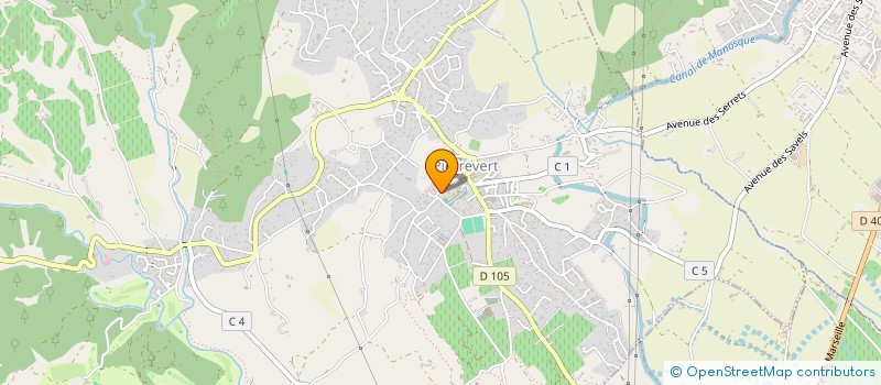 localisation de l'entreprise MADAME ALEXIA TALBOT  PIERREVERT