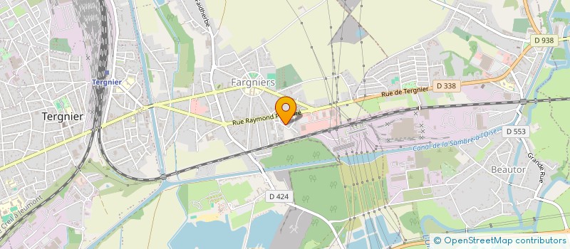 localisation de l'entreprise MADAME ALEXIA TARGET  TERGNIER