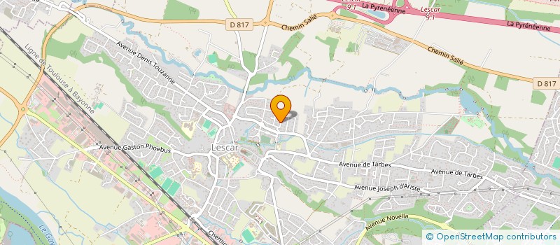 localisation de l'entreprise MADAME ALEXIA TERRE  LESCAR