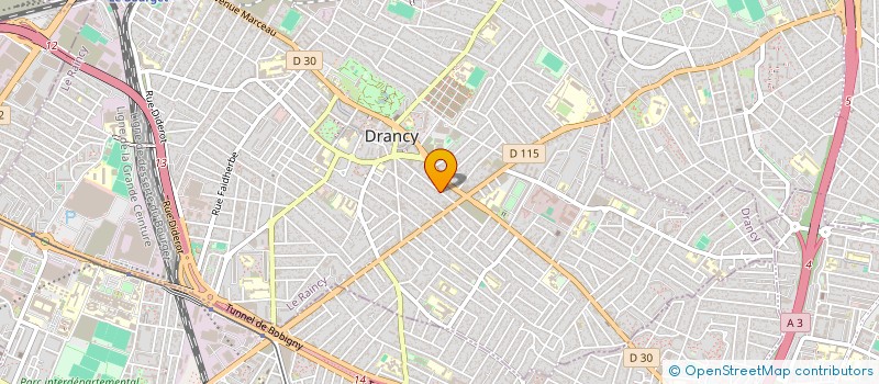 localisation de l'entreprise MADAME ALEXIA THARLADIERE à DRANCY