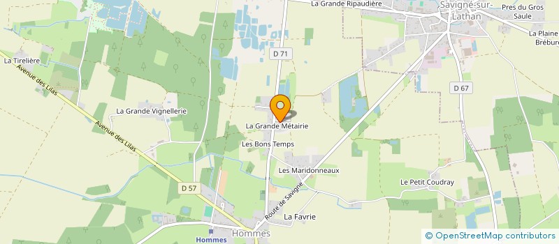 localisation de l'entreprise MADAME ALEXIA THIERRY  HOMMES