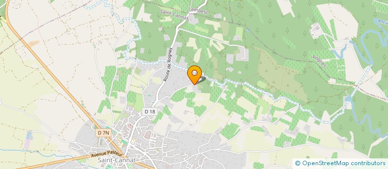 localisation de l'entreprise MADAME ALEXIA TUR  SAINT-CANNAT