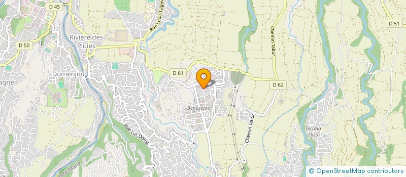 localisation de l'entreprise MADAME ALEXIA TUTIS  SAINTE-MARIE