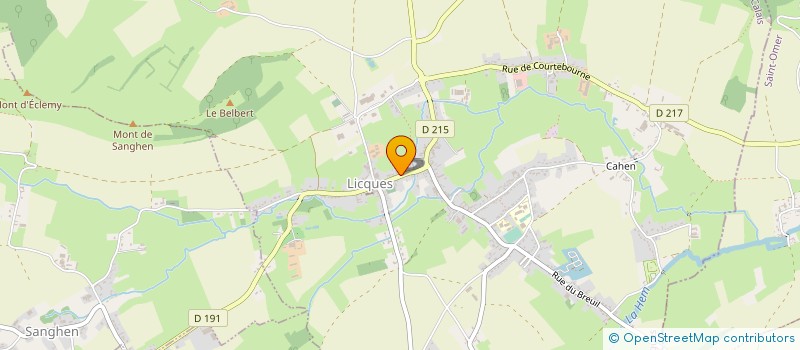 localisation de l'entreprise MADAME ALEXIA VAN ROMPU  LICQUES