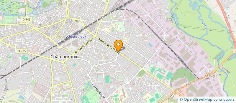 localisation de l'entreprise MADAME ALEXIA VELO à CHATEAUROUX