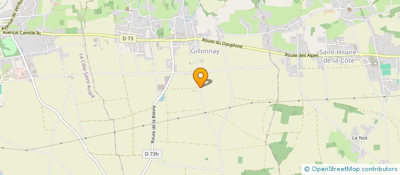 localisation de l'entreprise MADAME ALEXIA WAWRZYNIAK  GILLONNAY