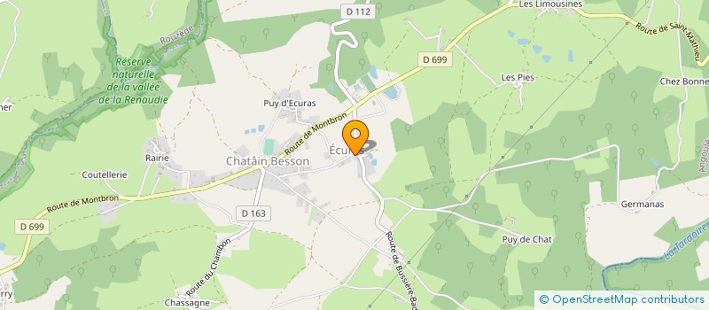 localisation de l'entreprise MADAME ALEXIANE DEVENNE à ORGEDEUIL