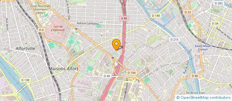 localisation de l'entreprise MADAME ALEXIANE GUYON à MAISONS-ALFORT