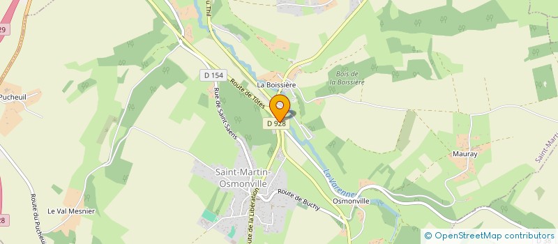 localisation de l'entreprise MADAME ALEXIANE HAIMONET  SAINT-MARTIN-OSMONVILLE