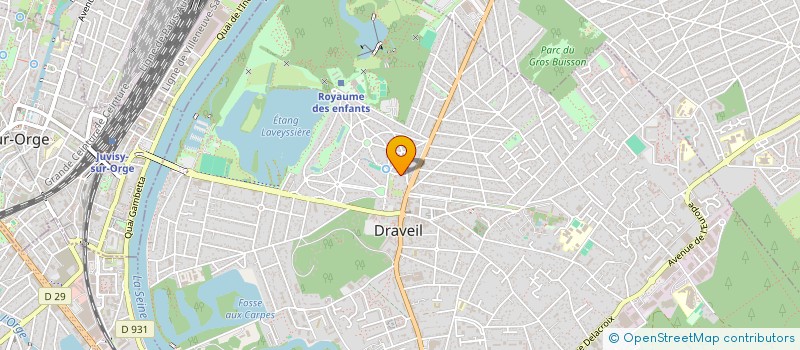 localisation de l'entreprise MADAME ALEXIANE LE COHU à DRAVEIL