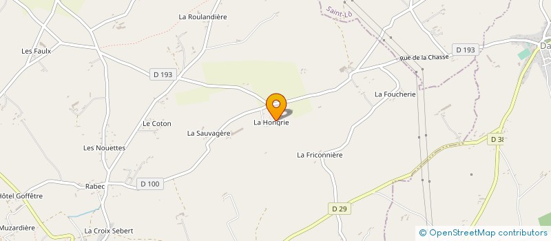 localisation de l'entreprise MADAME ALEXIANE LE GENTIL  CERISY-LA-SALLE