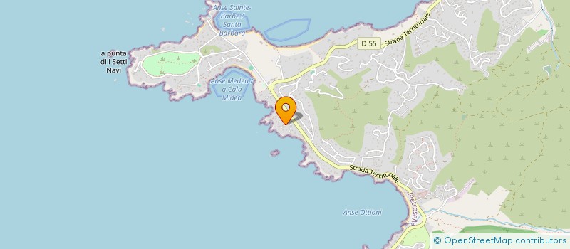 localisation de l'entreprise MADAME ALEXIANE MARIE OCEAN CORBIERE  PIETROSELLA