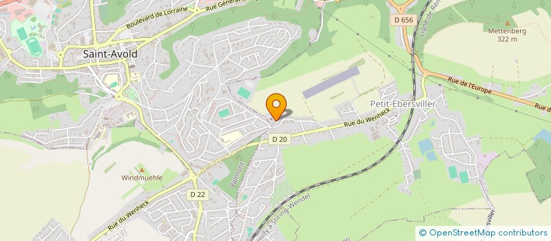 localisation de l'entreprise MADAME ALEXIANE ROUFF  METZ