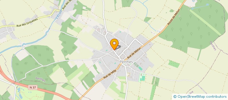 localisation de l'entreprise MADAME ALEXIE-ANNE MALECAMP  PERTHES