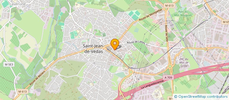 localisation de l'entreprise MADAME ALEXIE COLL  SAINT-JEAN-DE-VEDAS