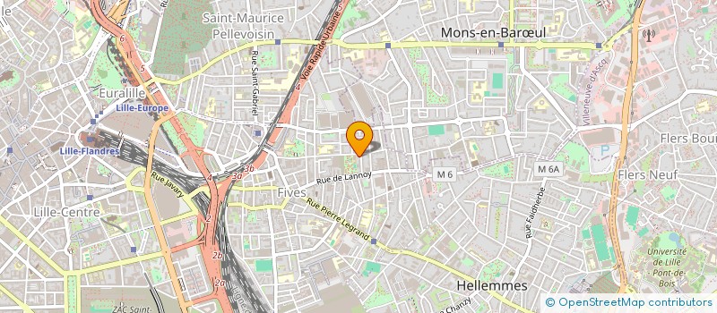localisation de l'entreprise MADAME ALEXIE HILES à LILLE
