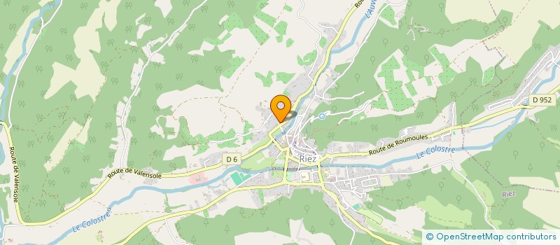 localisation de l'entreprise MADAME ALEXIE LEFEBVRE  RIEZ