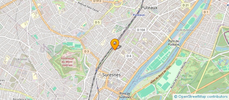 localisation de l'entreprise MADAME ALEXIE MANGAYA à SURESNES