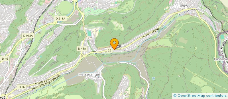 localisation de l'entreprise MADAME ALEXIE PIZZOFERRATO  HERSERANGE