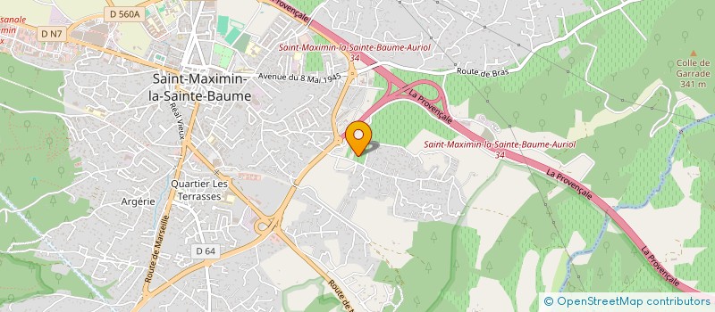 localisation de l'entreprise MADAME ALEXIE SIGAUDO  SAINT-MAXIMIN-LA-SAINTE-BAUME