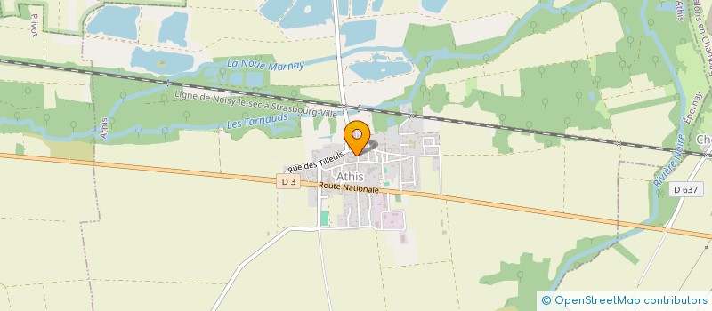 localisation de l'entreprise MADAME ALEXIE WALLE--LANGUET  ATHIS