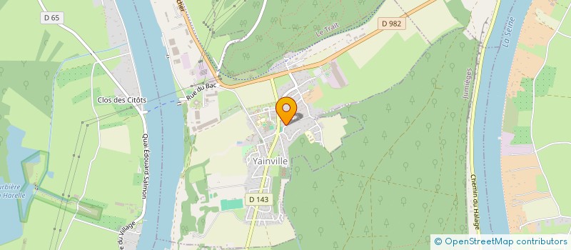 localisation de l'entreprise MADAME ALEXINE BATANGOU  YAINVILLE