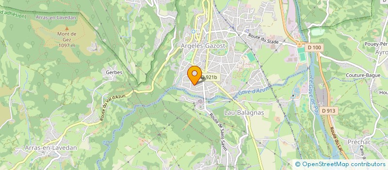 localisation de l'entreprise MADAME ALEXINE DUFFAU  SAINT-PASTOUS