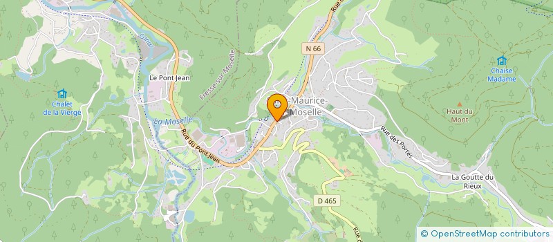 localisation de l'entreprise MADAME ALEXINE KEMPF  SAINT-MAURICE-SUR-MOSELLE