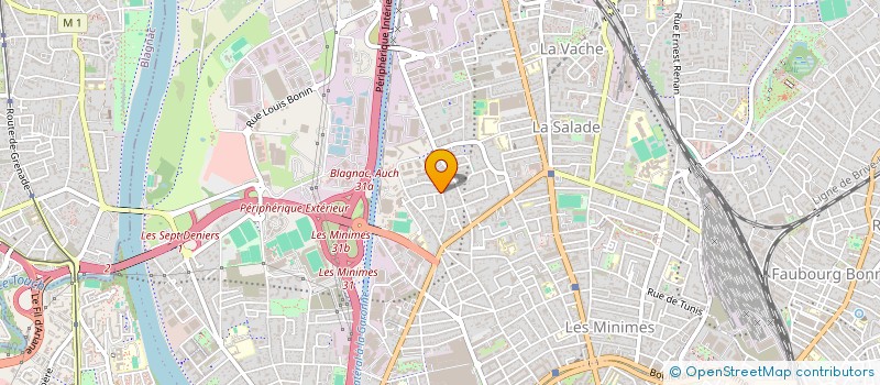 localisation de l'entreprise MADAME ALEXIS FOLNY à TOULOUSE