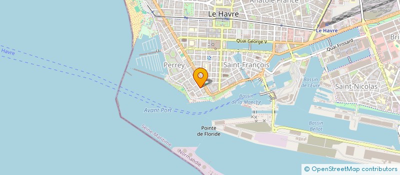 localisation de l'entreprise MADAME ALEXIS FOUCHE  LE HAVRE