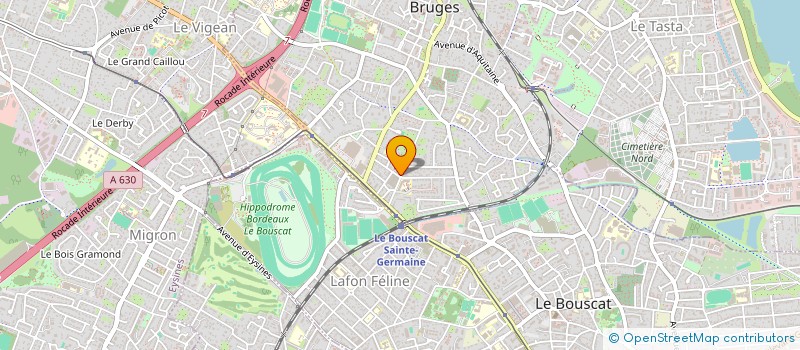 localisation de l'entreprise MADAME ALEXIS LEGOUT  BRUGES