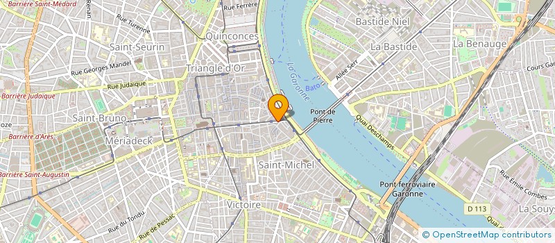 localisation de l'entreprise MADAME ALEXIS TUERSLEY  BORDEAUX