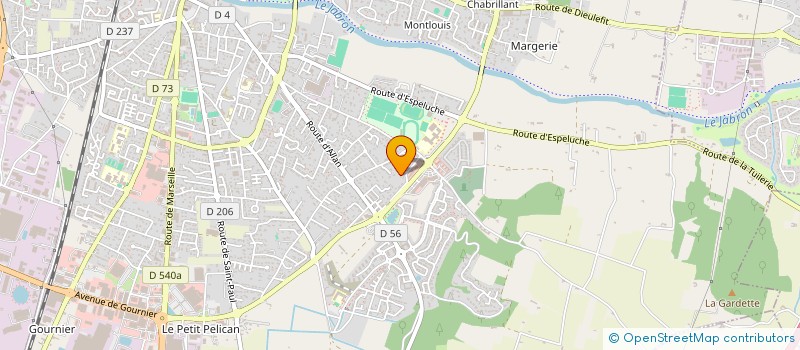 localisation de l'entreprise MADAME ALEYNA AKTAS  MONTELIMAR