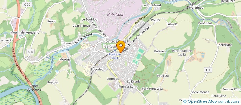 localisation de l'entreprise MADAME ALEYNA ERDAL  PONT-DE-BUIS-LES-QUIMERCH